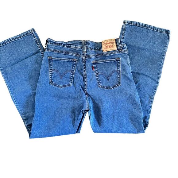 Vintage Levi’s 512 Perfectly Slimming Straight Leg Bootcut Jeans Size 14 - Picture 1 of 7
